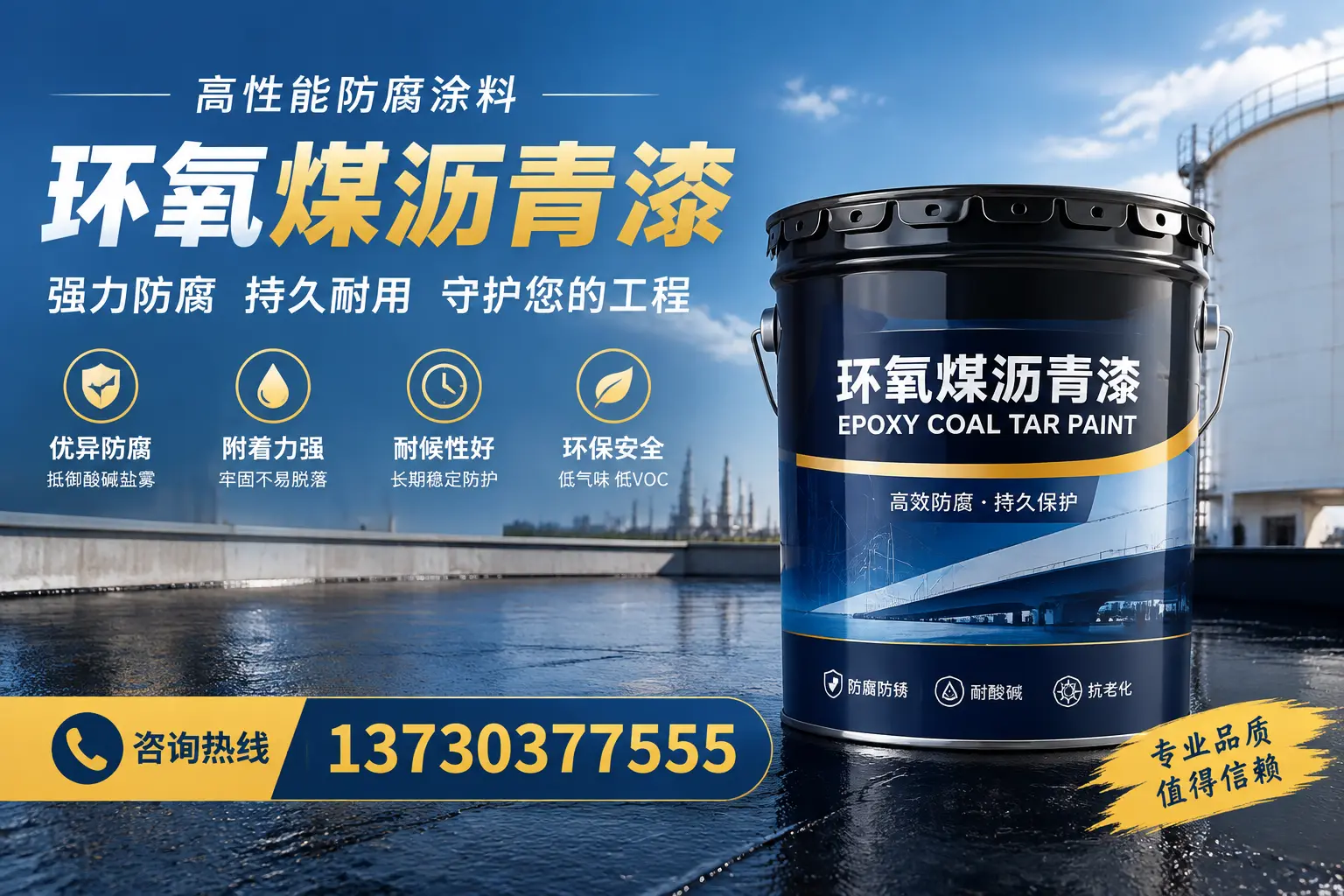 环氧煤沥青漆的耐久性分析，适合铜仁的使用场景