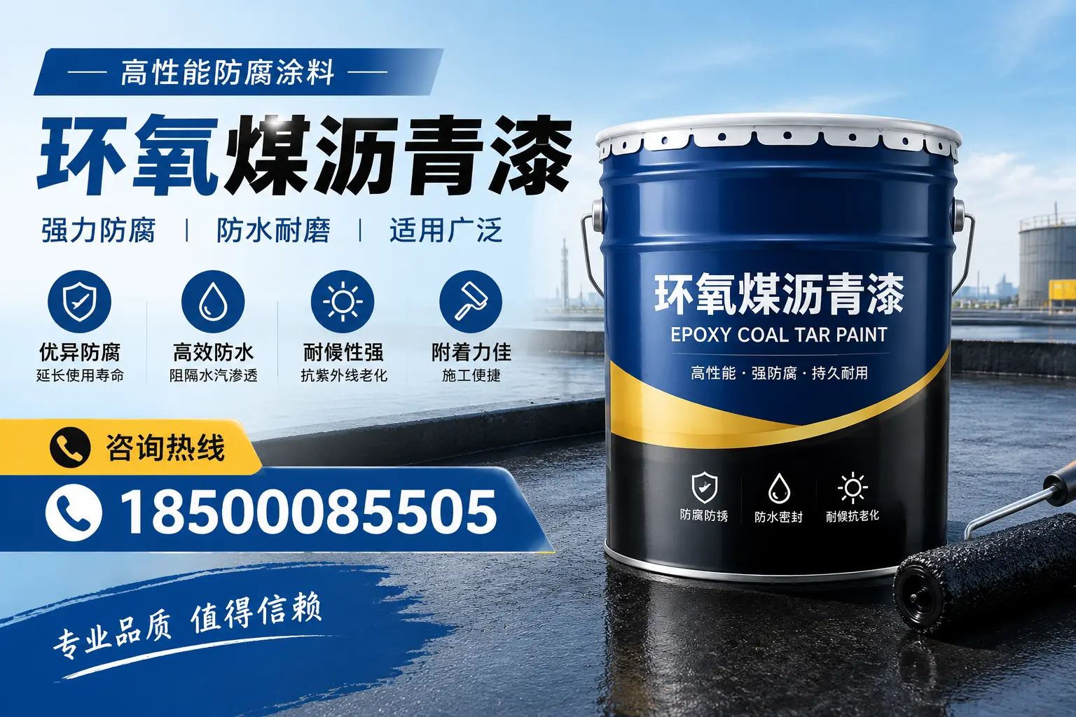 环氧煤沥青漆的主要成分与功能，铜仁用户深度了解